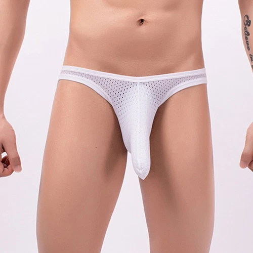 Sexy bolsa abultada tanga calzoncillos bragas para hombre nariz de elefante, - Imagen 3 de 29