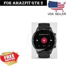 2 pcs Screen Protector TPU Full Coverage Clear Film for Amazfit GTR 2 Smartwatch