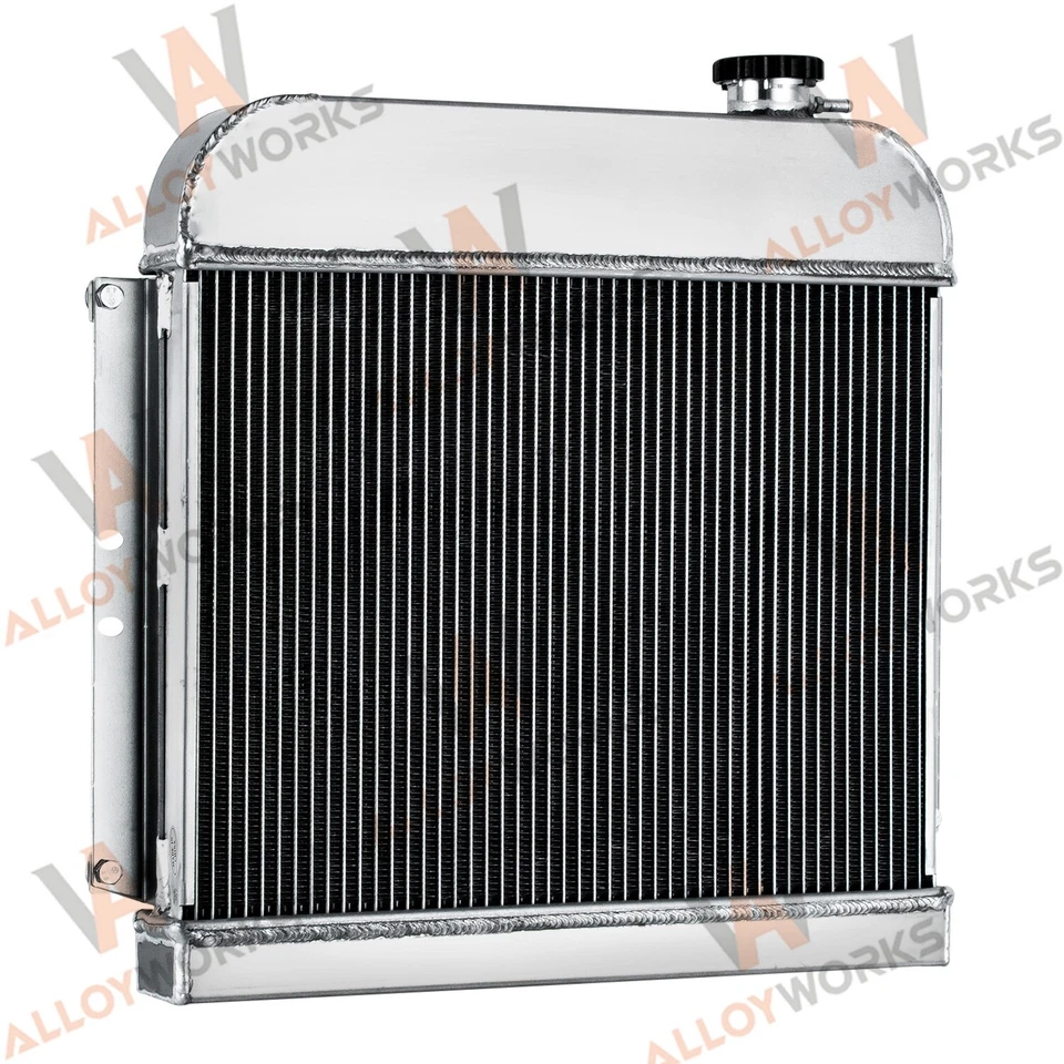 Fit 1941-1952 Plymouth Concord Special Deluxe Suburban 3 Row Radiator+Shroud Fan Foto 4 de 4