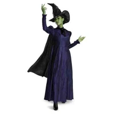 Wicked Movie Deluxe Elphaba Costume With Hat Women's Size XL (16/18) New
