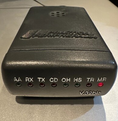 Vintage Practical Peripherals V.32bis Portable (Dial-up)  Phone Modem Tested