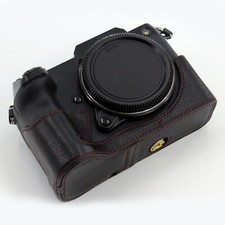 For Fuji GFX 100S/50S II Fujifilm Camera Genuine Leather Protect Half Case Grip