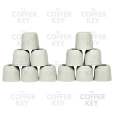 12 6 Pair Memory Foam Ear Tips For 5.8 GHz Digital Model TV Headsets - NEW 