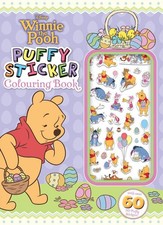 Winnie the Pooh: Easter Puffy Sticker Colouring Book (Disney) Paperback Book