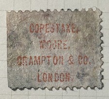 GB po27 1/2d rose red  copestake Moore underprint unusual 