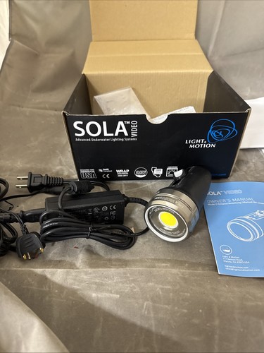 Sola Video Advanced Unterwasserbeleuchtung 2500 schwarz 850-0275-A benötigt Akku