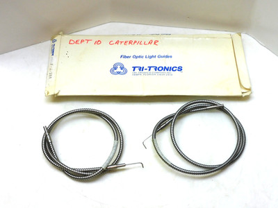 Tri-Trionics F-J-36R Fiber Optics Light Guide Lot of 2