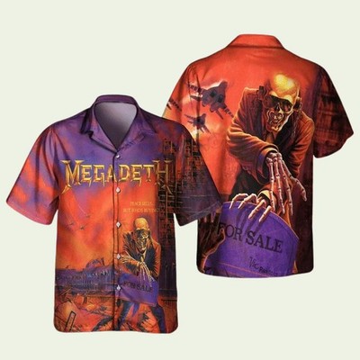 Megadeth Peace Sells But Whos Buying 1986 Unisex Hawaiian Shirt