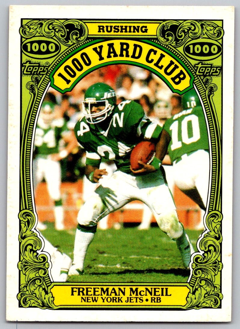 Topps 1986 Topps New York Jets Freeman McNeil #5 Excellent
