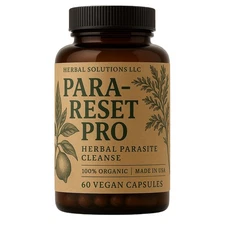 PARASITE DETOX BODY CLEANSE Complex Anti- PARASITE Support Detox - Candida Detox