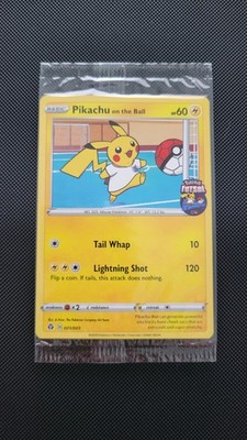 Sealed Pikachu on the Ball Pokemon Futsal UK Exclusive Promo 001