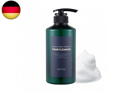 EUNYUL Black Seed Facial Cleansing Foam 500 ml große Größe Korea Hautpflege Ge