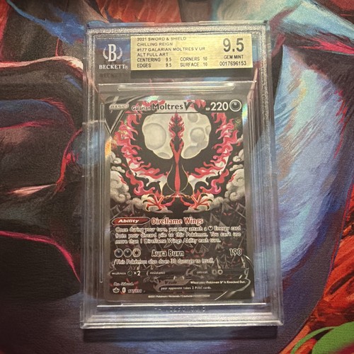 Galarian Moltres V graded BGS 9.5 for sale on eBay