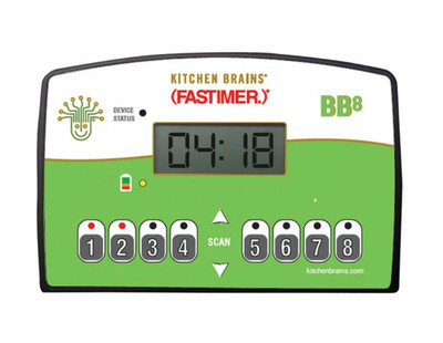Kitchen Brains  BB8 (FAST.)  Digital 8-Product 99 Hour Battery Timer
