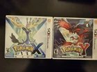Pokemon X & Y Nintendo 3DS Both Complete CIB Authentic Tested Clean Fast Ship