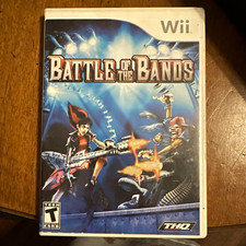 THQ Battle of the Bands Nintendo Wii Music & Dance T-Teen Manual Included