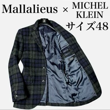 Mallalieus Michel Klein Tweed Tailored Jacket Sz.L From Japan