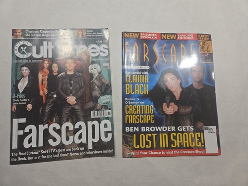 Farscape Ben Browder Cover B With Poster  RARE! Cult Times #85 Ut