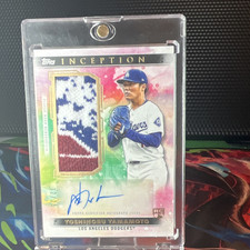 2024 Topps Inception Yoshinobu Yamamoto RC Auto Patch Red #APC-YY /25