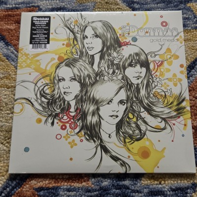 The Donnas   Gold Medal - LP Gold Smoke Vinyl NEW w Poster *Sleeve Scratch