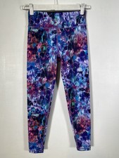 Ell & Voo Girls Youth Hydro Alicia Pattern Stretch Full Pants Size 10 Very Good