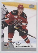 2020-21 Upper Deck AHL Tyler Steenbergen #72 v6g