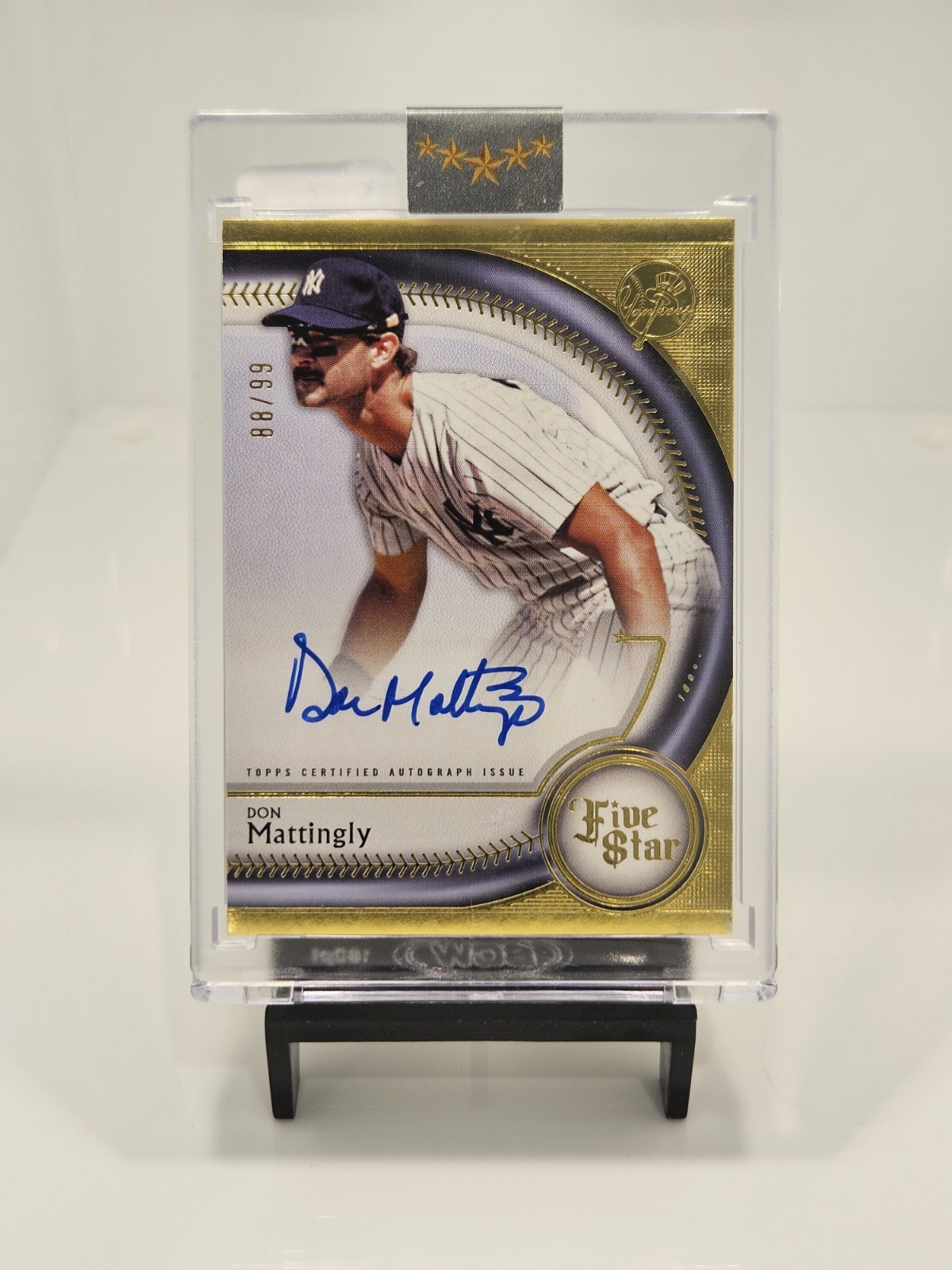 2025 Topps Five Star Autographs - Don Mattingly #FSA-DM Auto /99