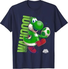 The Super Mario Galaxy Movie Action Yoshi T-Shirt