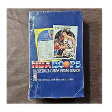NBA Hoops Basketball Cards 1990-91 Sealed Box Utah Jazz Miami Heat Stockton