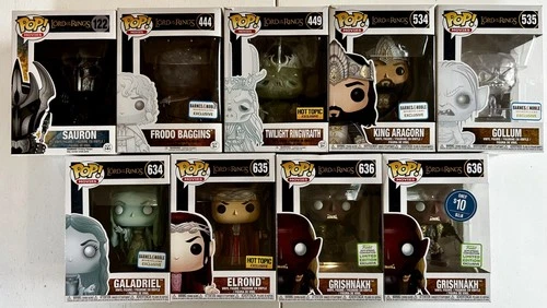 Funko Pop! LORD OF THE RINGS LOT - SPECIAL EDITION