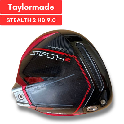 TaylorMade STEALTH 2 HD 9* Driver Head Only Right Hand USED D3605