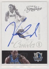 2012-13 Panini Signatures Jae Crowder #34 Auto kx2