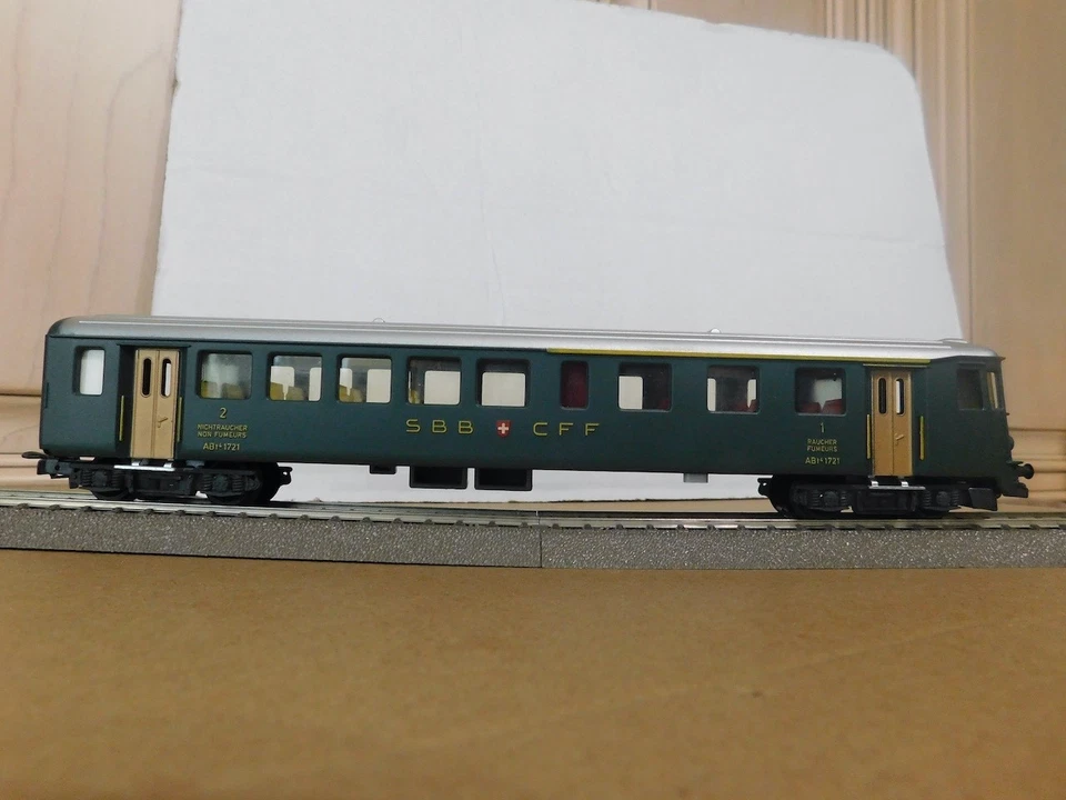 Hag HO 3 SBB CFF Coaches 400/2 1st & 2nd Cl, 410 2nd Cl  415 1st Cl, Used  READ - Image 4 of 4