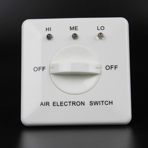 Fan Coil Switch Air Conditioning Temperature Control Speed Panel Controller - Afbeelding 8 van 11