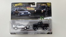 Hot Wheels 2 Pack Back To The Future Time Machine 87 Toyota Pickup Truck