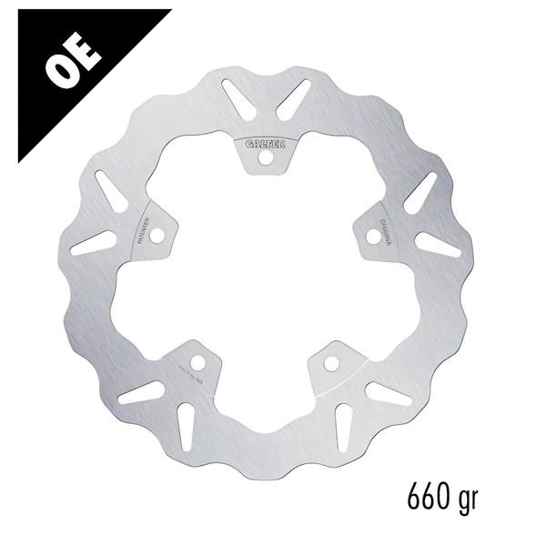 Bremsscheibe Galfer DF669WA Wave® Starr Hinten 220X5Mm FüR Aprilia Tuono V4-image