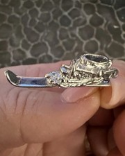 Vintage Ski Boots Skiing  Stamped AE Sterling...
