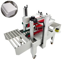 110V Styrofoam Box Sealer Tape Sealing Machine Side Sealing Packing Case Sealer