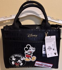 Disney  Mickey Mouse NWT Primark Original 1928 Patch Crossbody Tote Bag Retro