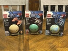 Lego Star Wars Planet Series #2 all 3 Sets  9677,  9678,  9679  Retired 2012 New