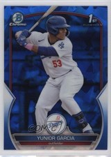 2023 Bowman Sapphire Edition Chrome Prospects Yunior Garcia #BCP-142 11s9