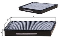 Mahle LAK156 Filter, Innenraumluft