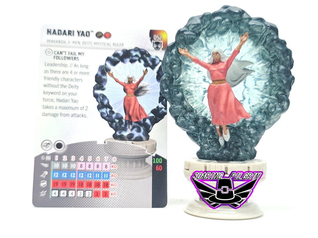 Marvel Heroclix HADARI YAO - 052 - CHASE Black Panther Set | eBay