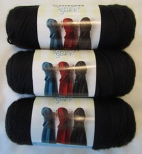 Yarnspirations Caron Simply Soft Black 100% A...