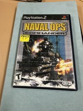 Naval Ops: Commander (Sony PlayStation 2, 2004) Tested & Working PS2