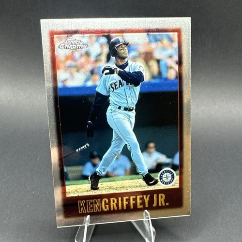 Ken Griffey Jr 1997 Topps Chrome #101 Seattle Mariners MLB Baseball Card