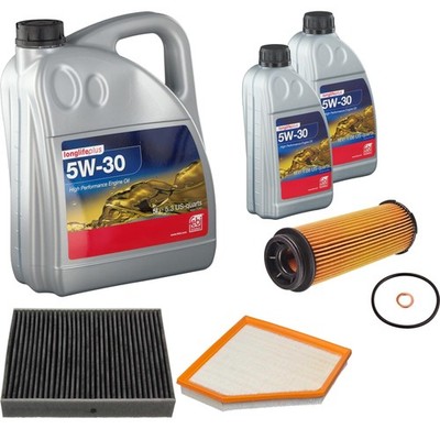 FEBI BILSTEIN Inspektionspaket 7L Longlife Plus 5W-30 für BMW 1er F20 M 140i