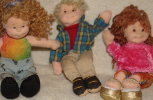 Ty Beanie Kids Doll Boppers Snazzy Sabrina-Rugged Rusty-Paula Plapperpatsch LOT