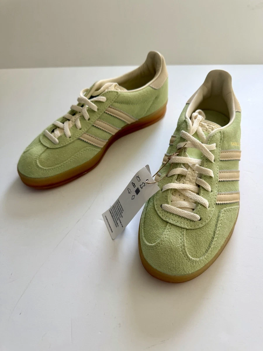 adidas gazelle silver green womens Adidas Mujer Gazelle Indoor Collegiate Green Cloud – Newcop