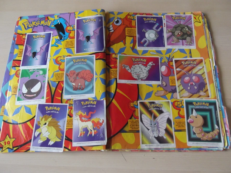 Album Stickers Merlin Pokemon 1999 POUR STICKERS - Photo 4/4